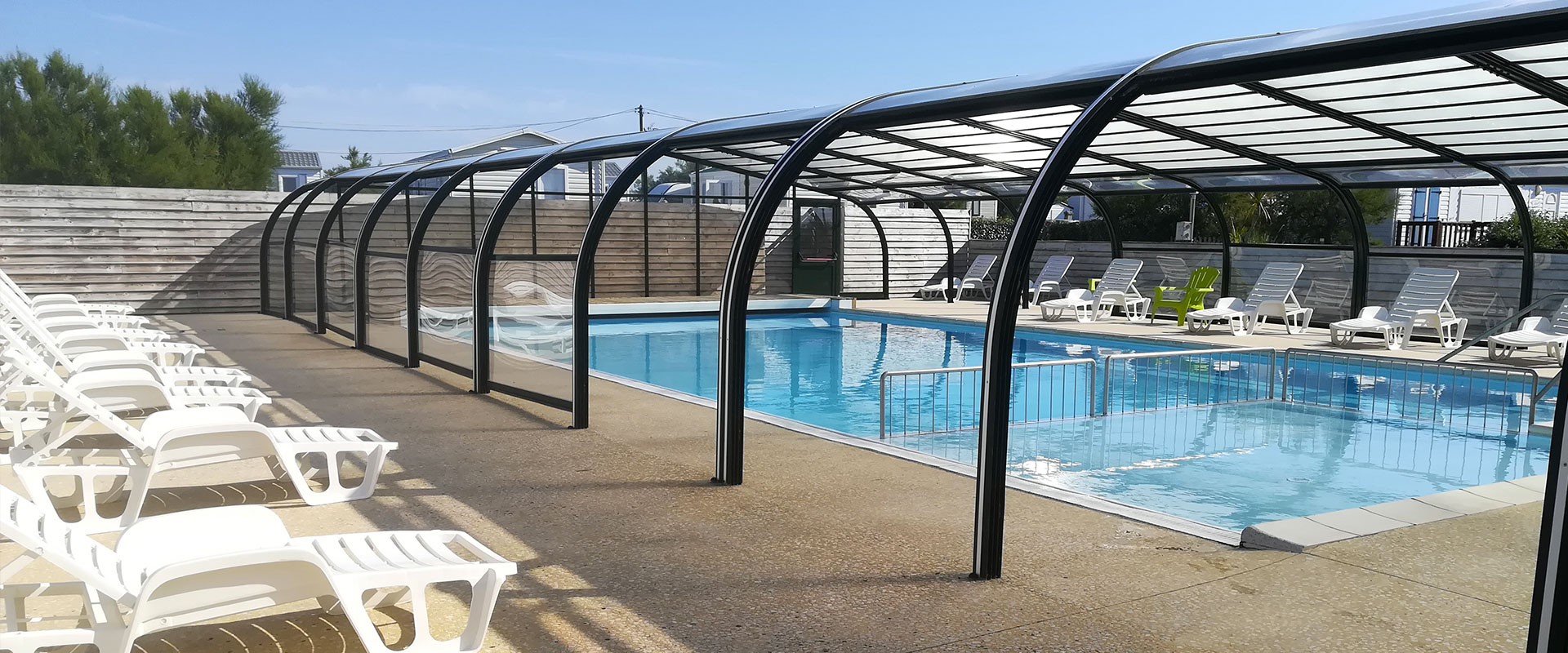 Accueil 7 piscine camping guidel